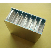 Paneles de sándwich de panal de aluminio recubierto con rodillos PE / PVDF